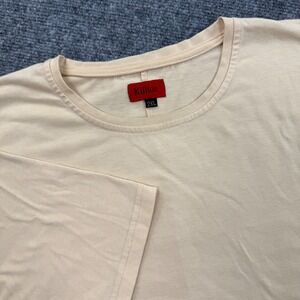 Killion Mens Tan Crew Neck T Shirt Short Sleeve Size 2XL Casual Basic Tee